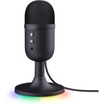 Trust gaming gxt 236 yami micro gamer  condensateur, microphone usb pour le streaming, twitch, youtube, ...