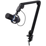 Trust gaming gxt 255 + onyx micro gaming professionnel avec bras, cardiode, microphone perche usb pour ...
