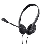 Trust primo casque micro pc lger on ear 3. 5 mm, cble 1, 8 m, casque audio pc filaire ajustable pour ...