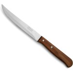Tta - couteau utilitaire laerie latina 5  - lame acier inoxydable nitrum. manche en bois marron - tradition ...