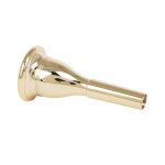 Tuba mouthpiece solid brass construction gold plated musical instrument accessories brass instrumen