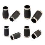 Tube de clarinette en bak�lite, tuyau de r�glage en m�tal noir pour instrument de musique