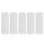 Tubes de diapositive de guitare en acrylique - 5pcs blocs de diapositive folkloriques transparents, 70mm ...