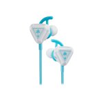 Turtle beach battle buds - micro - casque - intra - auriculaire - filaire - jack 3, 5mm - blanc, teal ...