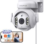 Tuya smart life wifi outdoor camera, tuya 5mp outdoor camera, motion detection, two - way audio, waterproof ...