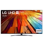 Tv led lg 65ut81 164 cm 4k uhd smart tv 2024 noir et bleu