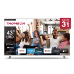 Tv led thomson 43ug4s14w 109 cm 4k uhd 2024 blanc
