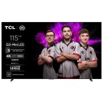 Tv qd - mini led pro tcl 115c7k 292 cm 4k uhd 2025 aluminium brossé Tv qd - mini led pro tcl 115c7k 292 cm 4k uhd 2025 aluminium brossé
