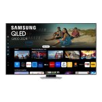 Tv qled samsung tq85q80d 216 cm 4k smart tv 2024 argent clipse