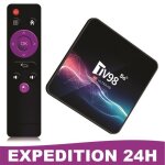 Tv98 android tv box android 12 tv box h616 quad - core 2 g + 16 g - 2. 4g&5g - netflix google store boîte ... Tv98 android tv box android 12 tv box h616 quad - core 2 g + 16 g - 2. 4g&5g - netflix google store boîte ...