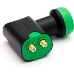 Twin lnb gdt tte de rception satellite numrique 2 voies pour 2 participants connexion  une antenne ...