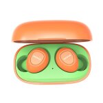 Tws bluetooth 5. 0 �couteurs hifi st�r�o mini �couteurs casques avec microphone pour android ios, orange ...