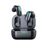 Tws bluetooth 5. 1 �couteur gaming headset low latency led power display 13mm large driver stereo bass ...