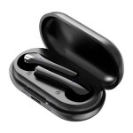 Tws �couteurs bluetooth 9d st�r�o �couteurs casque casque sans fil avec micro pour smartphone, noir