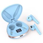 Tws �couteurs sans fil bluetooth v5. 0 casque hifi st�r�o r�duction du bruit affichage led smart touch ...