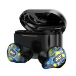 Tws �couteurs sans fil bluetooth v5. 0 casque st�r�o 120ms faible latence nfc ipx5 �tanche sports gaming ...