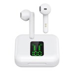 Tws true wireless headphone stereo bluetooth 5. 0 earphone led display sport in - ear headset for ios ...