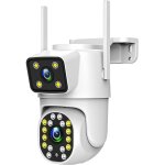 Tx - 328 dual lens outdoor wifi ip camera 2mp + 2mp - horizontal / tilt 270 / 90, colour night vision, ... Tx - 328 dual lens outdoor wifi ip camera 2mp + 2mp - horizontal / tilt 270 / 90, colour night vision, ...