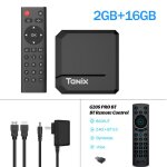Tx2 - 16g - g20sprobt - bo�tier tv android 12. 0 allwinner h618, 2 go ram, 16 go, dean, usb, av1, 2. ...