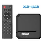 Tx2 - 2g16g - bo�tier tv android 12. 0 allwinner h618, 2 go ram, 16 go, dean, usb, av1, 2. 4g, wifi, ...