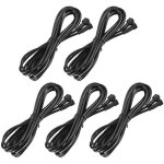Tycx - 5 pack 1m 4pin cable rallonge, etanche ip67 rallonge pour cbles pour spot led exterieur encastrable ...