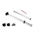 Tycructwiets - pied de table rglable et pliable, manche tlescopique, alliage d'aluminium haut, base ...