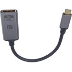 Tye - adaptateur 8k usb - c vers displayport m / f, dp 1. 4, uhd 8k 4320p 60 hz, 4k 2160p 144 hz, hdr10, ...