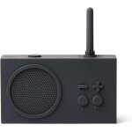 Tykho 3 enceinte bluetooth portable et poste radio fm, etanche avec batterie rechargeable - gris sombre ...