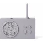 Tykho 3 enceinte bluetooth portable et poste radio fm, etanche avec batterie rechargeable - gris[z193] ...
