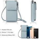 Tzf - sac  bandoulire en cuir synthtique pour tlphone portable - petite poche pour tlphone portable ...