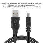 Uc e6 cybershot cable usb remplacement de données de synchronisation 8 broches compatible pour nikon ... Uc e6 cybershot cable usb remplacement de données de synchronisation 8 broches compatible pour nikon ...