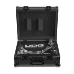 Udg - u91030bl2 - flight - case black pour platines vinyles