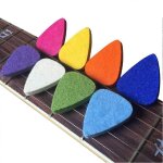 Ukul�l� pics en feutre / plectres pour ukul�l� et guitare, 8 pi�ces m�diators de guitare, multicolore ...