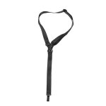 Ukul�l� r�glable ukul�l� sangle lani�re snap fit nylon avec crochet (noir)