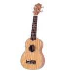Ukulélé soprano zebra 4 cordes de 21 pouces, guitare acoustique, instrument de musique Ukulélé soprano zebra 4 cordes de 21 pouces, guitare acoustique, instrument de musique