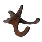 Ukulele stand portable wood guitar rack x - frame style musical instrument holder
