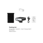 Ulanzi f12 mini camra flash speedlite 5600k support de chaussure chaude standard pour appareil photo ...