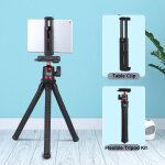Ulanzi mt - 11 flexible trpied pour tlphone dslr camra stand avec tlcommande mini pieuvre jambes ...