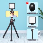 Ulanzi mt - 11 flexible trpied pour tlphone dslr camra stand avec tlcommande mini pieuvre jambes ...
