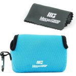 Ultra light'' neoprene sac photo housse etui sacoche pour samsung wb350f (bleu) Ultra light'' neoprene sac photo housse etui sacoche pour samsung wb350f (bleu)