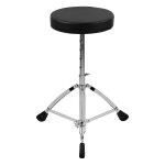 Universel tambour trne ronde collier de tambour tabouret avec pieds en acier inoxydable, rglable en ...