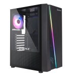 Unyka glayze rgb bo�tier de jeu noir