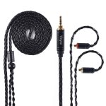 Upgrade câble de casque 8 fils de cuivre plaqué argent mmcx cordon de casque avec 2, 5 mm mâle pour tin ... Upgrade câble de casque 8 fils de cuivre plaqué argent mmcx cordon de casque avec 2, 5 mm mâle pour tin ...