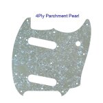 For us fender american performer mustang guitar pickguard multicolor selection - type 4ply parchment ... For us fender american performer mustang guitar pickguard multicolor selection - type 4ply parchment ...