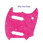 For us fender american performer mustang guitar pickguard multicolor selection - type 4ply pink pearl ... For us fender american performer mustang guitar pickguard multicolor selection - type 4ply pink pearl ...