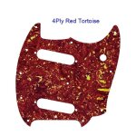 For us fender american performer mustang guitar pickguard multicolor selection - type 4ply red tortoise ... For us fender american performer mustang guitar pickguard multicolor selection - type 4ply red tortoise ...