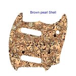 For us fender american performer mustang guitar pickguard multicolor selection - type brown pearl shell ... For us fender american performer mustang guitar pickguard multicolor selection - type brown pearl shell ...