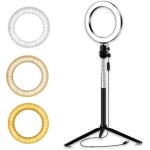 Usb powered dimmable led circle light selfie light ring light avec trépied stand & phone holder desk ... Usb powered dimmable led circle light selfie light ring light avec trépied stand & phone holder desk ...