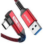 Usb to usb c cable, 0. 5m 10gbps usb 3. 1 gen 2 data cable, compatible with android auto, galaxy s24, ...