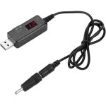 Usb vers 9v à 12v step up, routeur de câble dc boost convertisseur tension d'affichage pour appareil ... Usb vers 9v à 12v step up, routeur de câble dc boost convertisseur tension d'affichage pour appareil ...